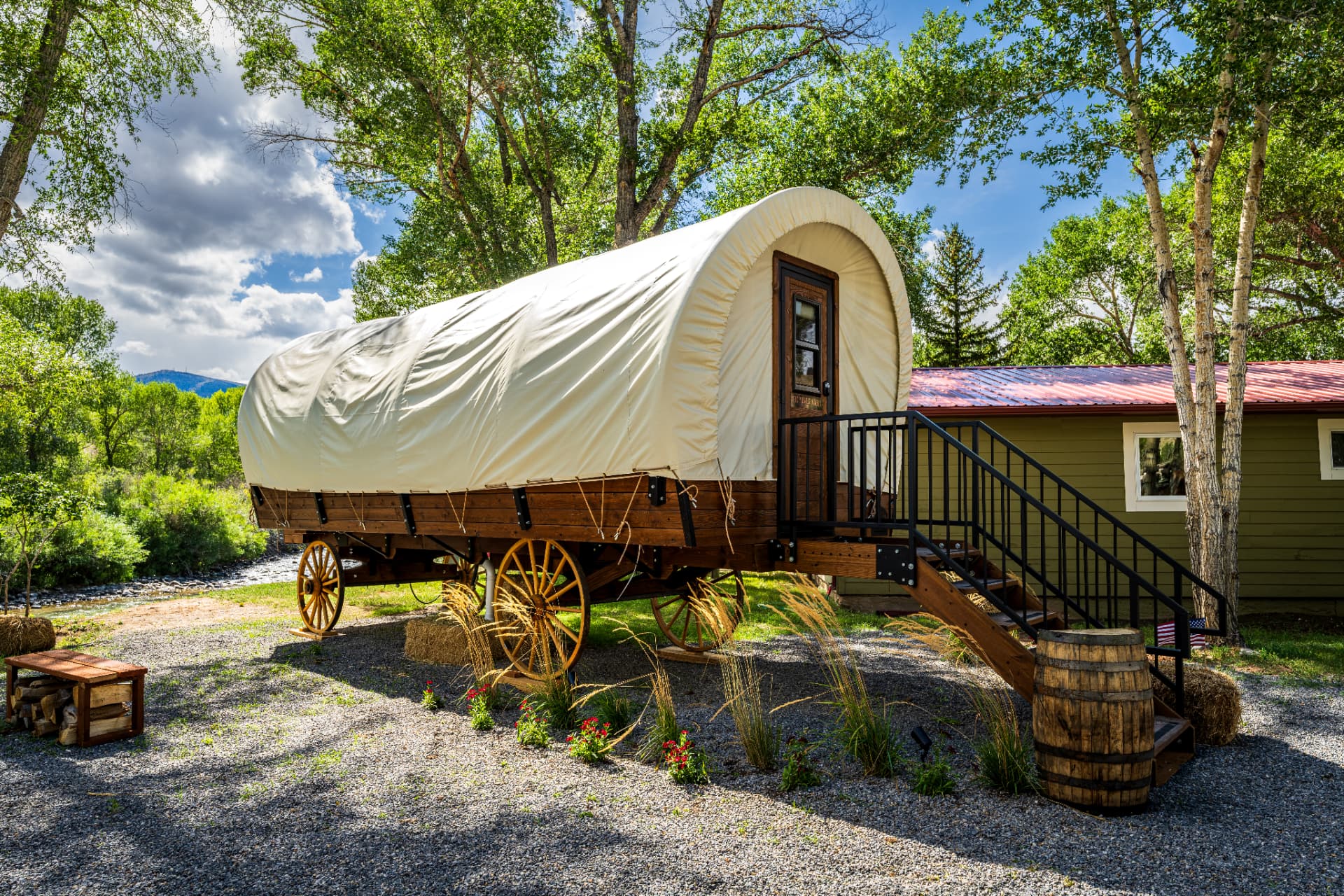 The Pioneer King Wagon at The Amoretti Hotel